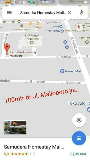Samudra Homestay Malioboro, Yogyakarta