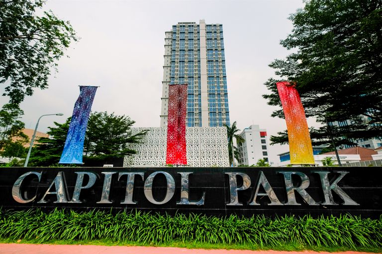 Chic and Compact Studio Apartment at Capitol Park Residence By Travelio, Central Jakarta