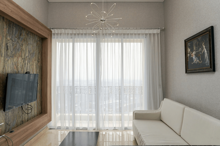 Public Area, Fabulous 2BR Lucky Tower Apartment By Travelio, West Jakarta
