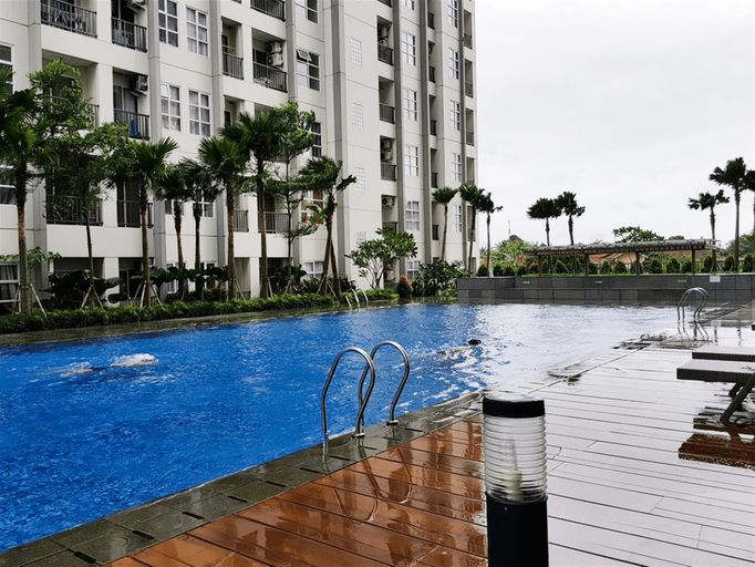 Elegant and Spacious 1BR Saveria Apartment near ICE BSD By Travelio, South Tangerang