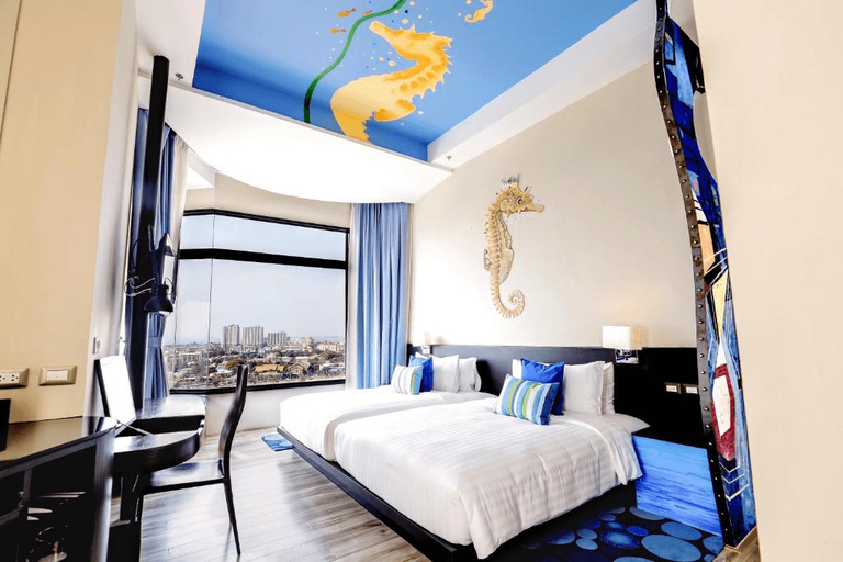 Bedroom 3, Siam@Siam Design Hotel Pattaya, Pattaya