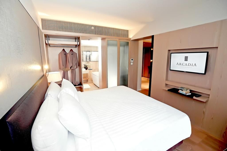Bedroom 4, Arcadia Suites Bangkok, Ratchathewi