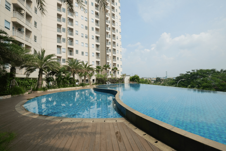 Exterior & Views 2, Fully Furnished Studio Apartment at Mustika Golf Residence By Travelio, Cikarang