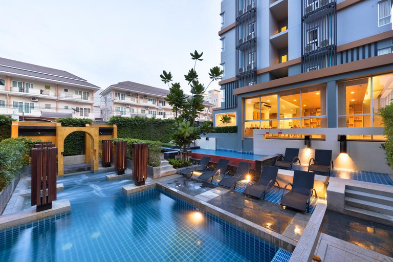 Exterior & Views 5, The Grass Serviced Suites, Pattaya