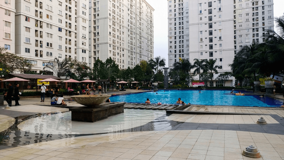 Contemporary 2BR at Green Palace Kalibata City Apartment By Travelio, South Jakarta