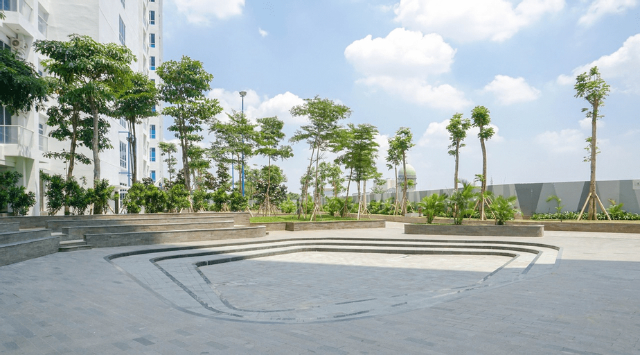Modern with City View @ Studio Puri Mansion Apartment By Travelio, West Jakarta