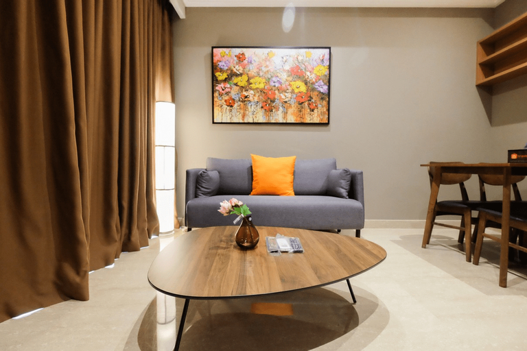Comfortable and Modern 2BR Menteng Park Apartment By Travelio, Central Jakarta