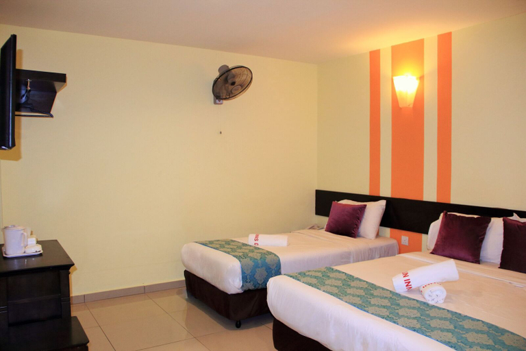 Bedroom 3, Sun Inns Hotel Pasir Penambang, Kuala Selangor
