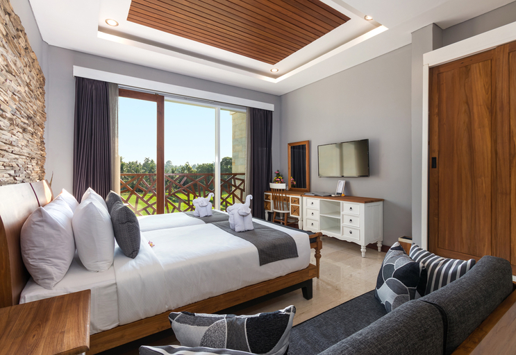 Bedroom 4, Wadari Retreat Villa Ubud, Gianyar