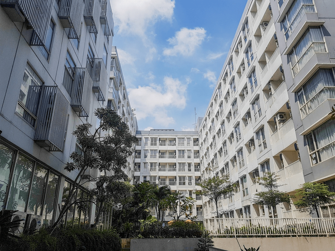 Exterior & Views, Minimalist and Stylish Studio Skylounge Tamansari Apartment By Travelio, Tangerang