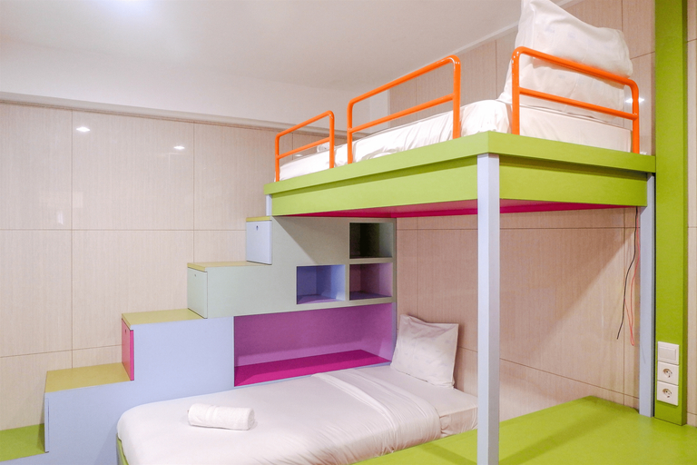 Bedroom 3, 3BR The Royale Springhill Apartment near JIEXPOPRJ Kemayoran By Travelio, North Jakarta