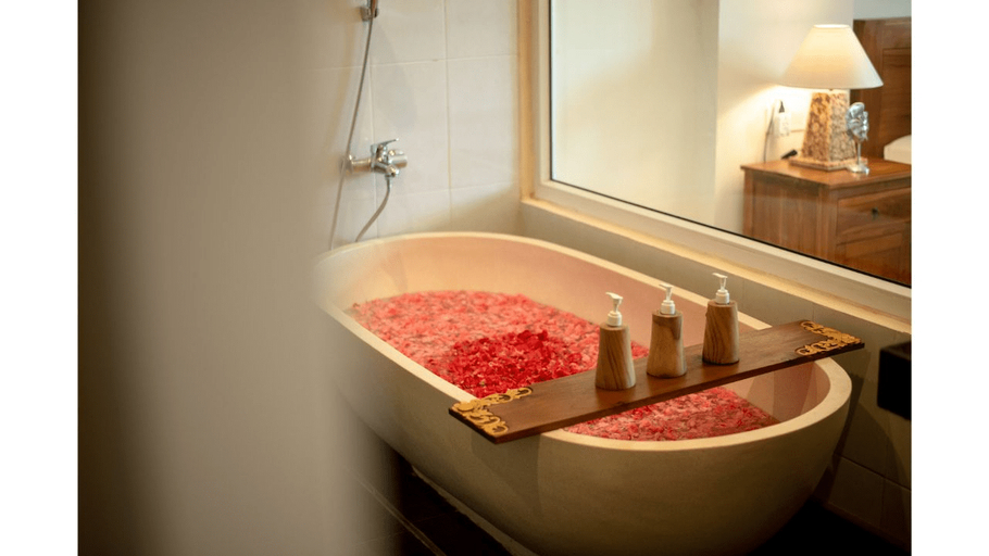 Bathroom 5, Ashoka Tree Resort at Tanggayuda Ubud, Gianyar