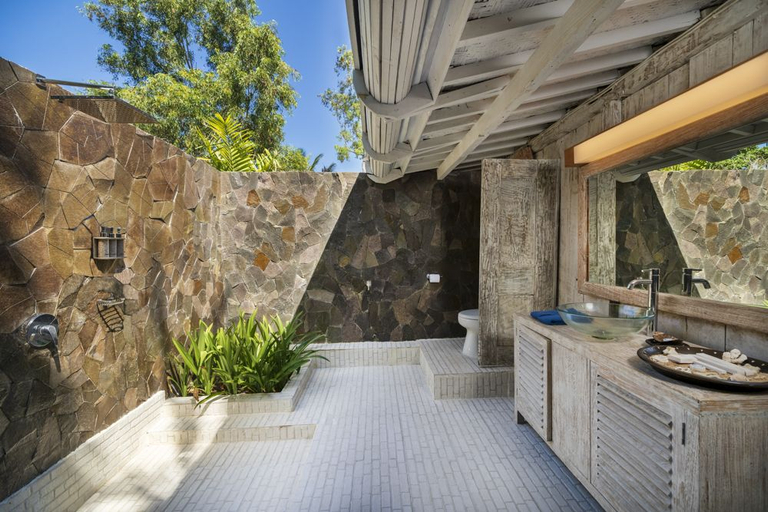 Bathroom 5, Gili Eco Villas, Lombok
