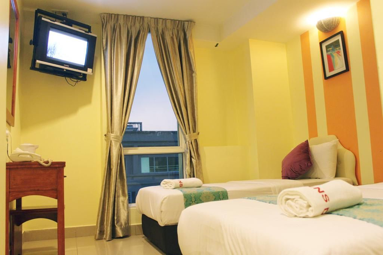 Bedroom 3, Sun Inns Hotel Kepong, Kuala Lumpur
