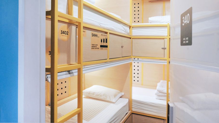 Bedroom 3, Konko Hostel, Central Jakarta