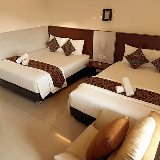 Bedroom 2, The Surya Deluxe Homestay, Denpasar