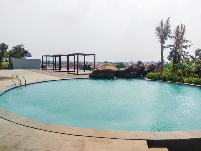 Exterior & Views 2, New Furnished Studio Grand Kamala Lagoon Apartment By Travelio, Bekasi