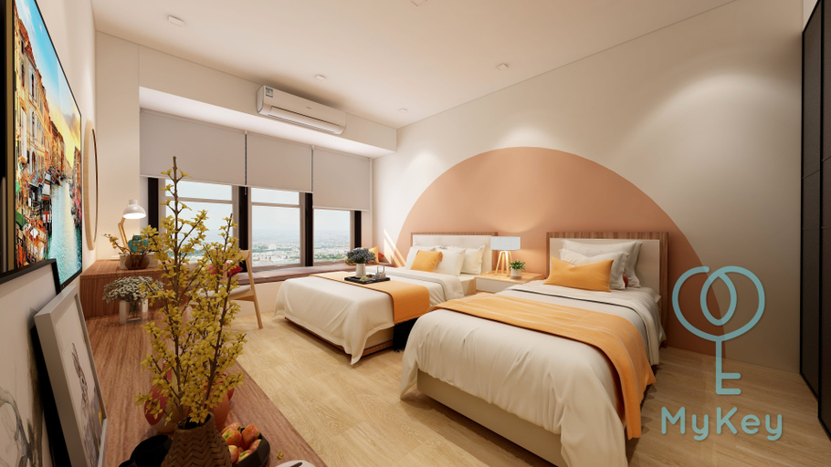 Bedroom 2, Ceylonz Seasonal Suites, Kuala Lumpur