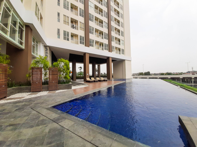 Highest Value Studio Apartment at Silk Town Alexandria By Travelio, Tangerang