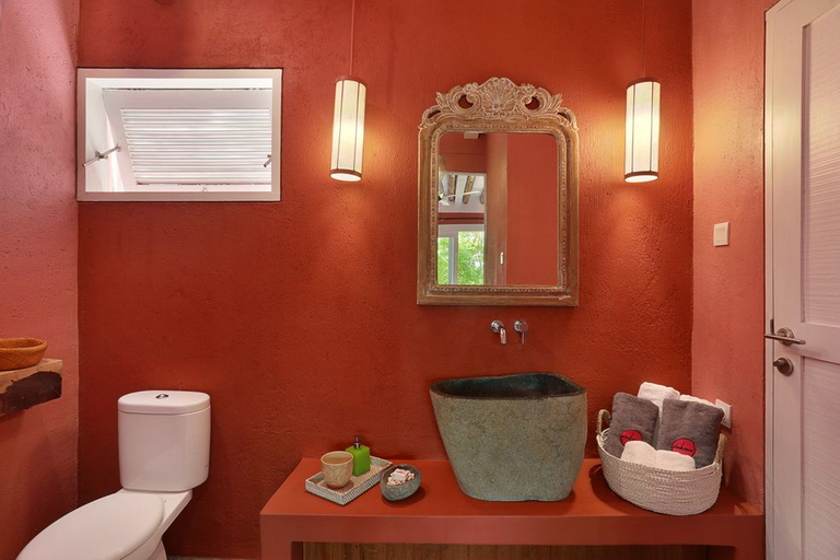 Bathroom 5, PinkCoco Gili Trawangan - Constant Surprises- for Cool Adults Only, Lombok