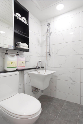 Bathroom 5, W Guesthouse Incheon Airport, Jung
