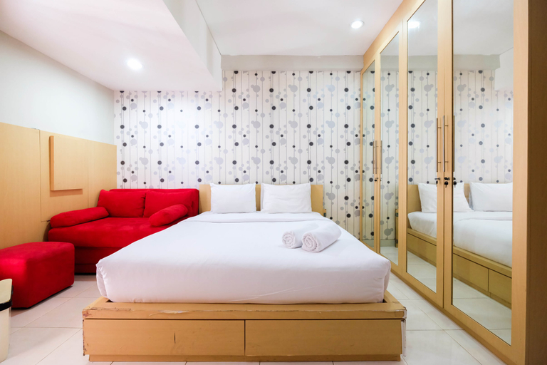 Bedroom 4, Central Jakarta Studio Apartment at Tamansari Sudirman By Travelio, Jakarta Selatan
