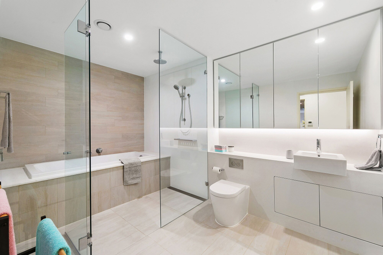 Bathroom, Stylish Lux Home With Hotel Grade Cleanliness, Sydney