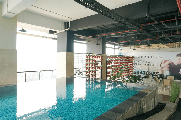 Sport & Beauty 5, Homey and Modern 2BR Apartment at Atlanta Residence By Travelio, Depok