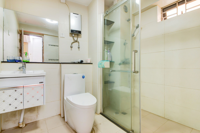 Bathroom, Shan Hu Hai Vacation Apartment-Sea&Lake, Shenzhen