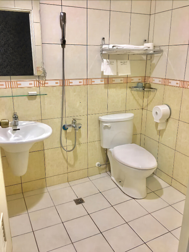 Bathroom 4, Rural Area Hotel, Chiayi County