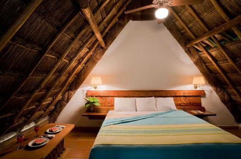 Bedroom 2, The Lodge at Chichen Itza, Tinúm