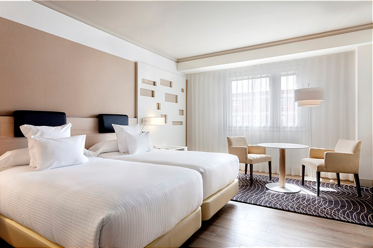 Bedroom 4, Marriott Hotel Madrid Auditorium, Madrid