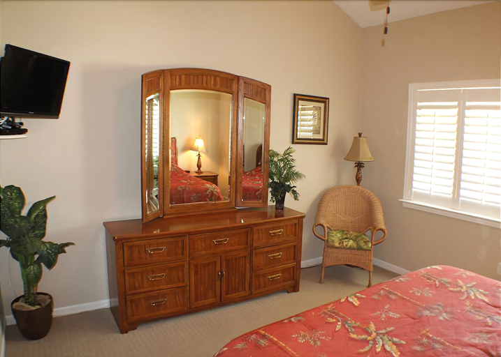 Bedroom 5, 2 Bed, 2.5 Baths, Sleeps 6, Ocean View - Summerhouse 147, Saint Johns