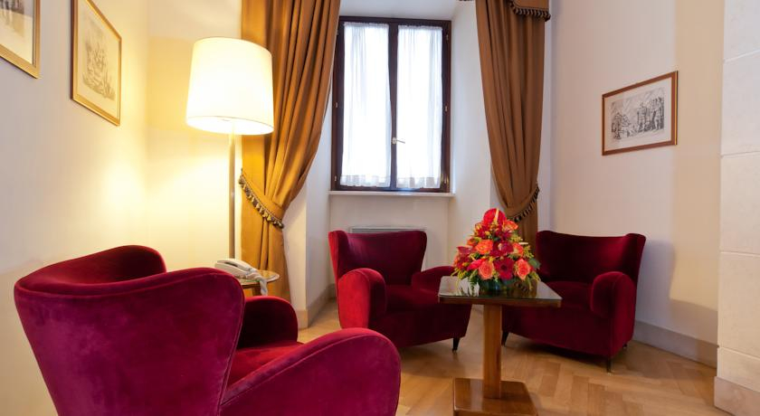 Bedroom 3, Bettoja Hotel Atlantico, Rome