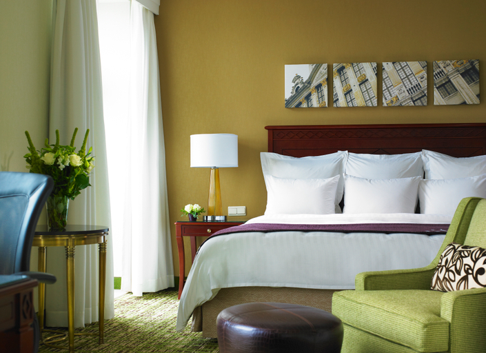 Bedroom 2, Brussels Marriott Hotel Grand Place, Bruxelles
