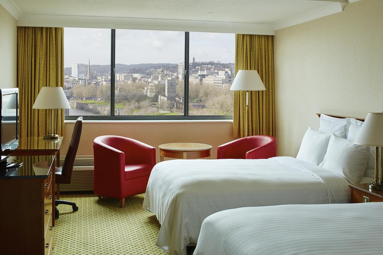 Bedroom 2, Marriott Hotel Bristol City Centre, Bristol