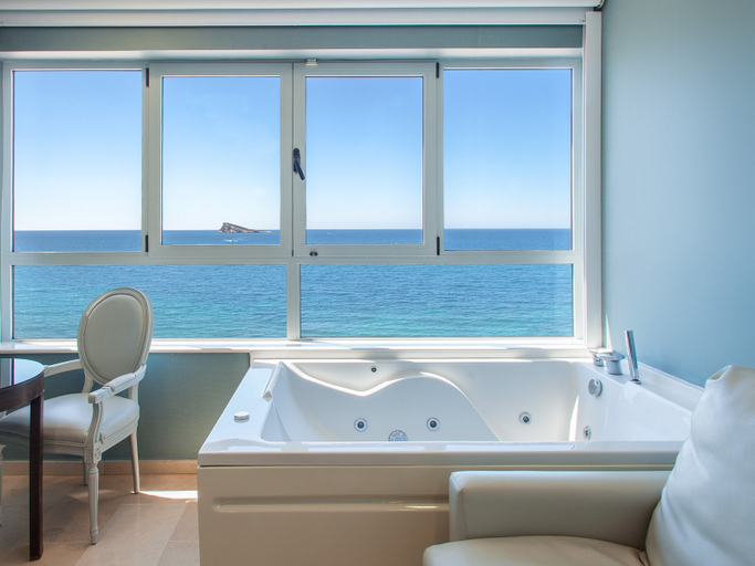 Bathroom 5, Villa del Mar Hotel Family Gourmet, Alicante