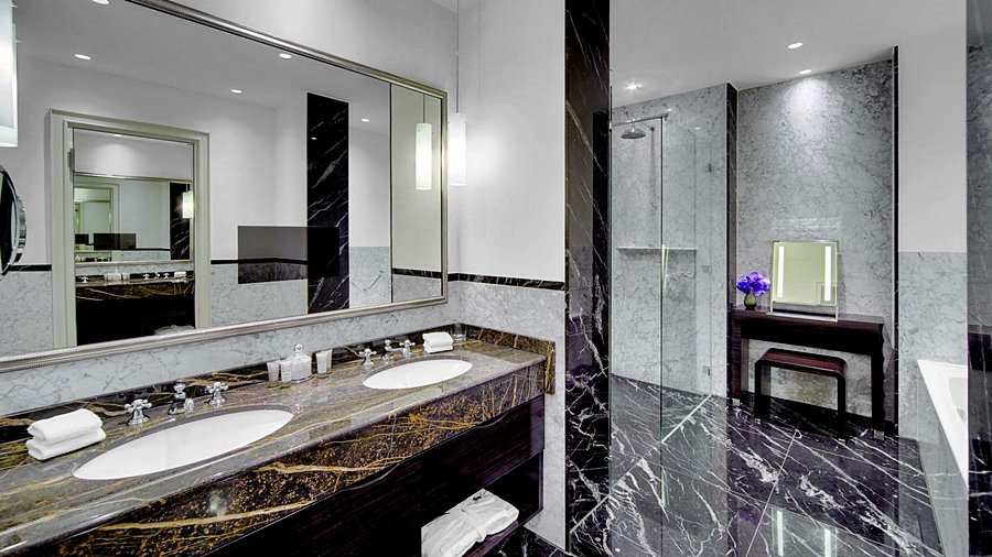 Bathroom 5, Hotel Atlantic Hamburg, Autograph Collection, Hamburg