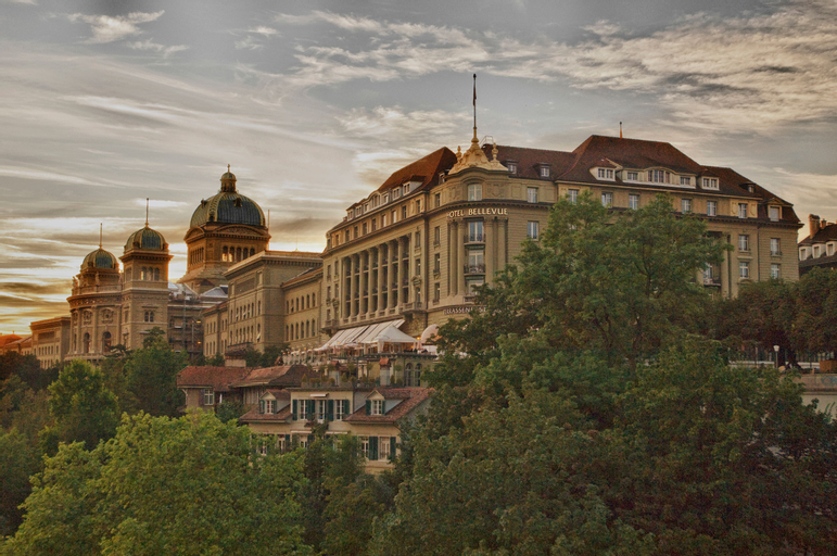 Exterior & Views 1, Bellevue Palace Hotel, Bern