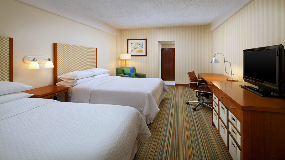 Bedroom 3, Four Points By Sheraton Los Angeles International , Los Angeles