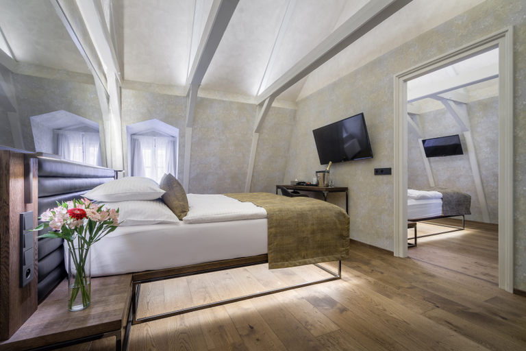 Bedroom 2, Hotel Waldstein, Praha 6