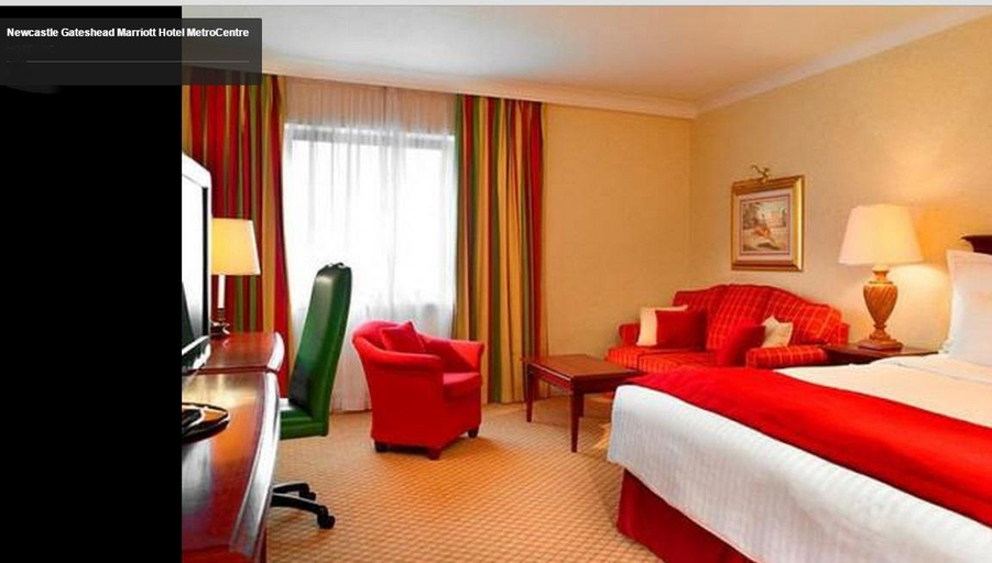 Bedroom 3, Marriott Hotel Newcastle MetroCentre, Newcastle upon Tyne