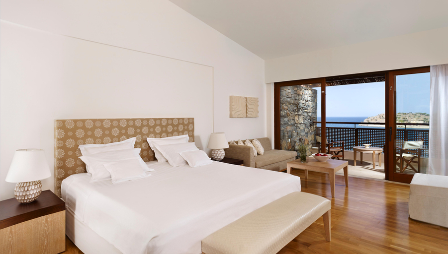 Bedroom 3, Phaea Blue, a member of SLH, Crete