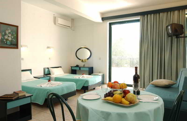 Bedroom, Saint Nicholas Hotel, Ionian Islands