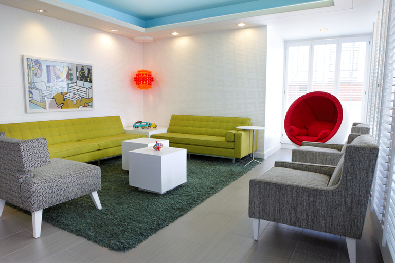 Public Area 3, SoMa House, San Francisco