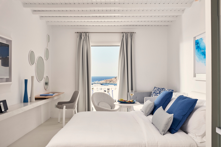 Bedroom 3, Myconian Ambassador Hotel Relais & Chateaux, South Aegean