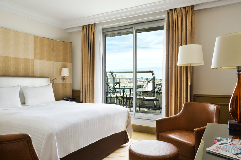 Bedroom 3, Paris Marriott Champs Elysees Hotel, Paris