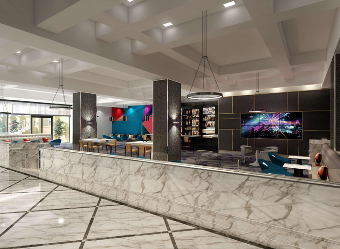 Public Area 4, Hilton Miami Downtown, Miami-Dade