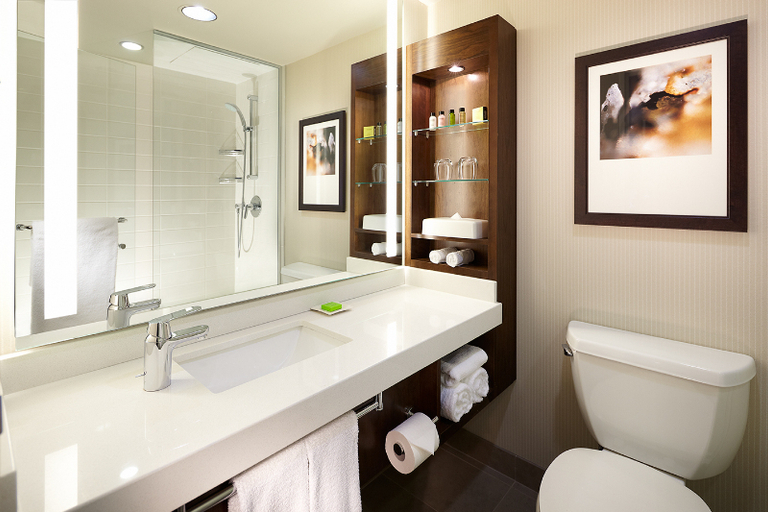 Bathroom 5, Delta Hotels Ottawa City Centre, Ottawa