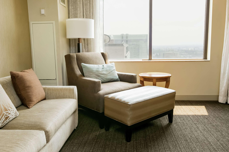 Bedroom 3, Hilton Salt Lake City Center, Salt Lake